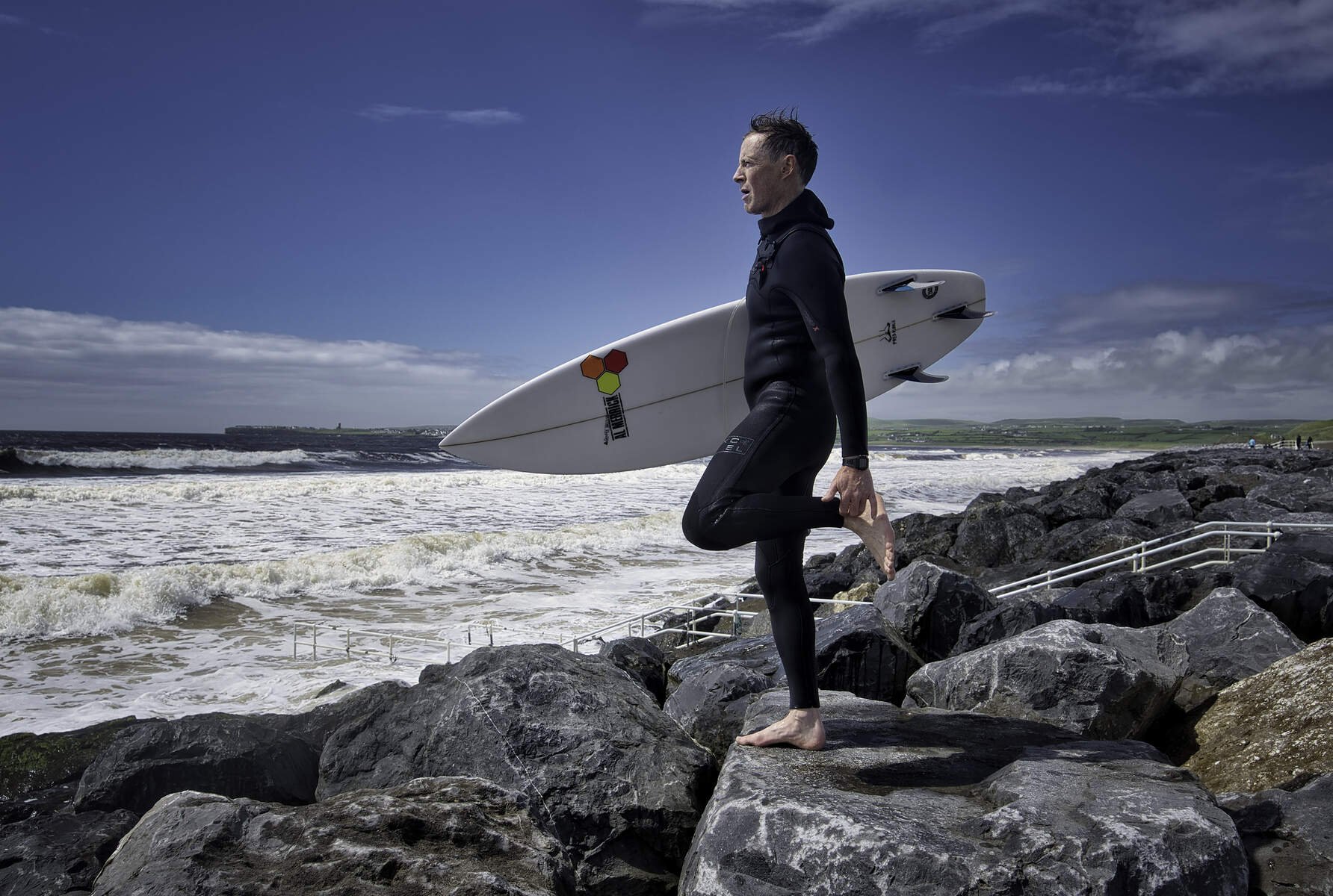 Catching A Wave In Ireland
